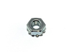 NT21-M06-08-KZ M6-1.0 HEX EXT KEP NUT ZN CL8