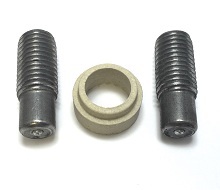 AS7M12-40 M12 X 40 RED BASE ARCT STUD MS