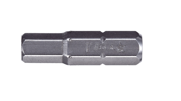 DTB-H25M-060-0100 Hex 1/4 Insert Bit x 1-1/4" - 5/16 Hex Shank