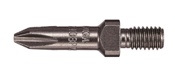 DTB-PTH-2-1424-190EH Phillips #2 1/4-24 Threaded Bit x 1-3/16" Extra Hard