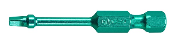 DTB-SQ25-1-0400G Square #1 Power Bit x 4" Green