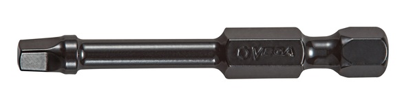 DTB-SQ25-3-0600B Square #3 Power Bit x 6" Black