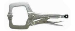 HT1-BBT23211 11" PROFERRED LOCKING C-CLAMPS WITH SWIVEL PADS 11"