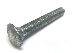 S22-058111-100AD 5/8-11 X 10" CARRIAGE BOLT A307 GALV DOM