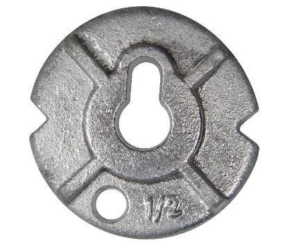 W09M-063-275G 5/8 X 2-3/4 ROUND MALLEABLE WASHER GALV. DOMESTIC