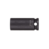 DTS-038-025-L12 3/8 Sq Dr 1/4 12pt Impact Socket Long Length