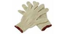 PROFERRED POLY / COTTON KNITTED NATURAL COLOR GLOVE S (12 PAIR)