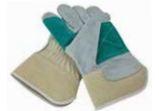 PROFERRED A/B COWHIDE DOUBLE PALM GLOVE L (12 PAIR/PACK)