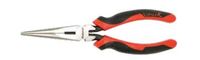 HT1-BBT19002 7" PROFERRED SIDE CUTTING LONG NOSE PLIERS WITH CUTTER, TPR GRIP