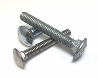M10 X 25MM CARRIAGE BLT 8.8 ZN