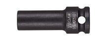 3/8 Sq Dr 1/4 6pt Spring Mag Impact Socket Long Length Thin Wall