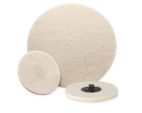 AB180-U41057 7 INCH HOOK AND LOOP BUFFING DISCS