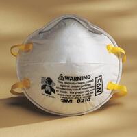 3M 8210 Particulate N95 Respirators.