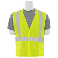 S15 Type R, Class 2 Mesh Safety Vest with 3M Reflective Material, Hi Viz Orange, 2X.