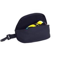 EC020 Eyewear Case with Hook, Black.