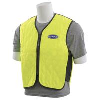 C400 Coolerz Vest Advanced Evaporative Cooling Technology, Hi Viz Lime, 3X.