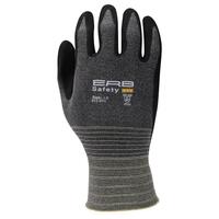 SF00-ERB22836 211-211 15 Gauge Nylon/Spandex Nitrile Coated, Touchscreen Gloves, Gray, SM.