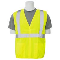 S388 Type R, Class 2 Oxford Safety Vest, Hi Viz Orange, 2X.
