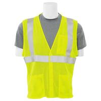 IFR152 Type R, Class 2 Inherent Flame Resistant Safety Vest Mesh, Hi Viz Lime, MD.