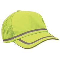 S108 ANSI Class Headwear Ball Cap , Hi Viz Orange, OS.