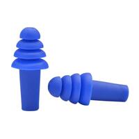 Quattro Reusable Ear Plug, Blue, NSN# 6515-01-492-0443, SNR 34, NRR 27dB.