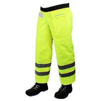 ProChaps Wrap-Around Calf Protection, 1000 Denier, Water Resistant, Orange, Length 36" from Waist.