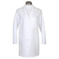 L1 Women's Lab Coat Navy Blue, SM.